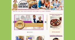 Desktop Screenshot of homebaking.org